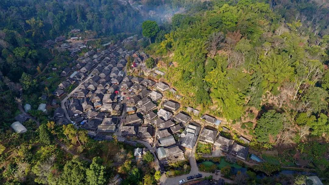 89.入围自然景观,作品名称:古寨晨光,拍摄时间:2023年,地点:景迈村糯岗古寨,姜涛 18087996827.JPG