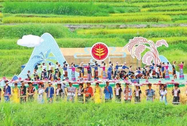 2025年中国农民丰收节云南省主场活动在德宏启幕<br>石玉钢出席