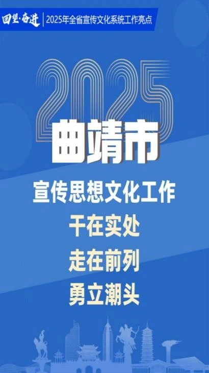 【回望·奋进】曲靖市：宣传思想文化工作干在实处 走在前列 勇立潮头