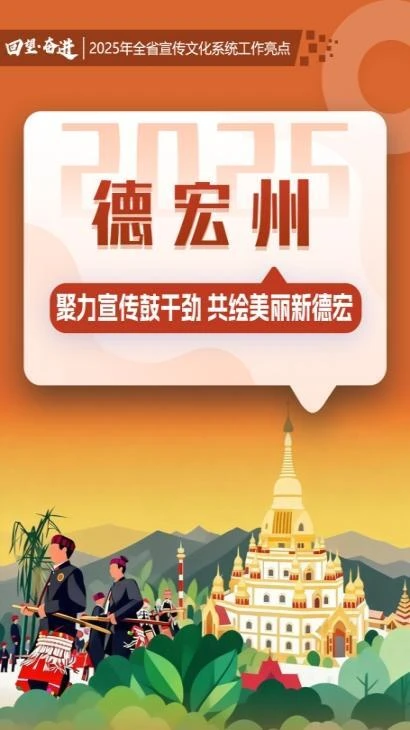 【回望·奋进】德宏州：聚力宣传鼓干劲 共绘美丽新德宏